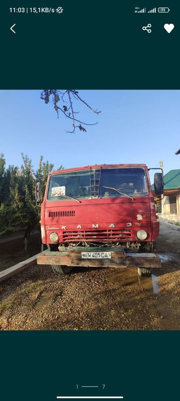 Kamaz 1983yil moshina ishlab turibdi