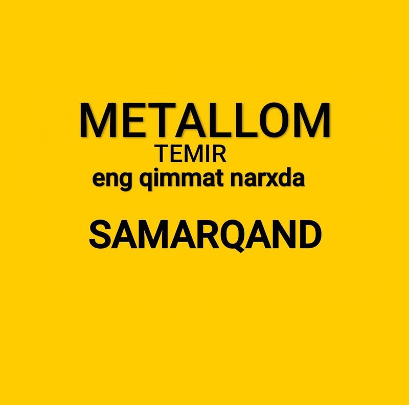 Metallom Olib ketish xizmati Metallom Olib ketish xizmati
