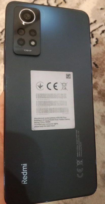 Redmi note 12 pro
Xotir
Xolati : a'lo
Kar dak: bor