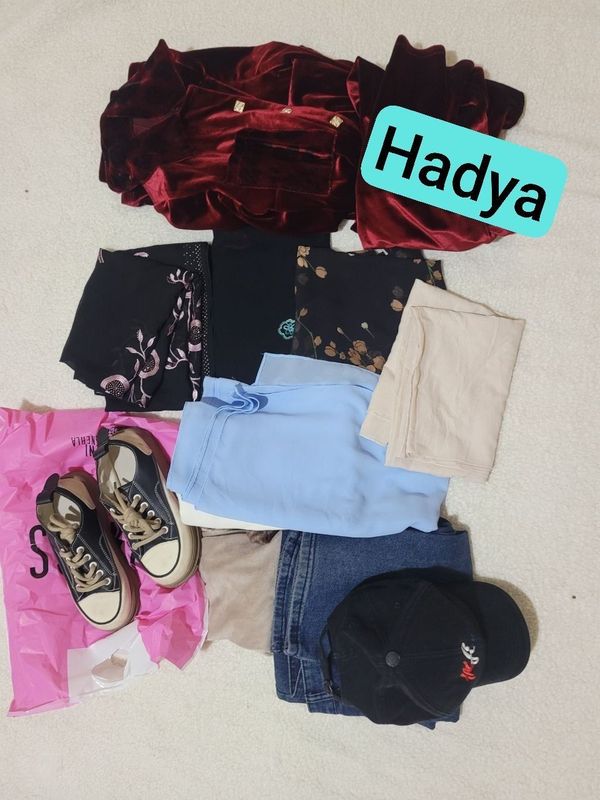 Ayollar kiyimi hadyaga o‘lcham 46, oyoq kiyim 37,srochnaga Ayollar kiyimi hadyaga o‘lcham 46, oyoq kiyim 37,srochnaga