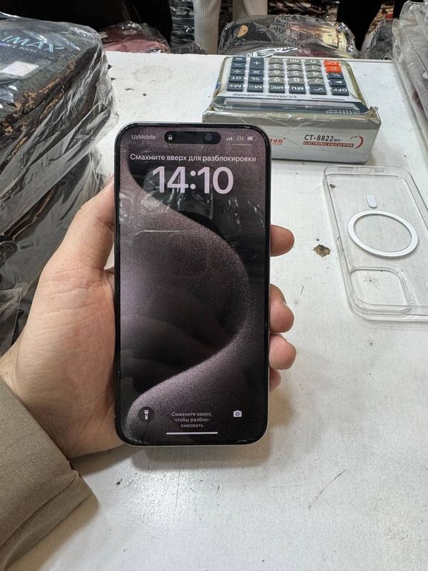 IPhone 15 pro max 256 тали ёмкость 88 идеал холатда