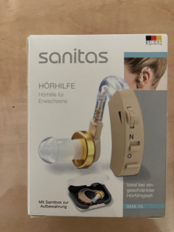 Слуховой аппарат Sanitas SHA15 Слуховой аппарат Sanitas SHA15