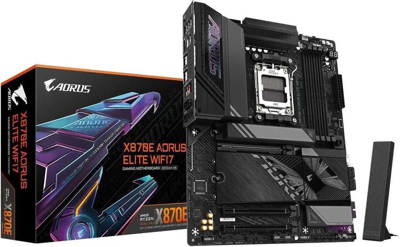 Материнская плата GIGABYTE X870E AORUS ELITE WIFI7 Материнская плата GIGABYTE X870E AORUS ELITE WIFI7