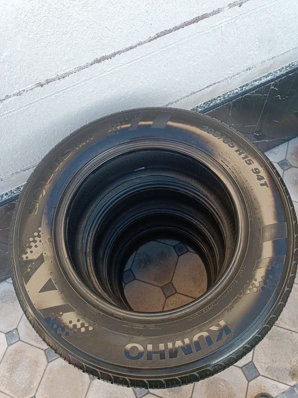 Kumho Solus Balon 205 65 R15 Holati Ideal