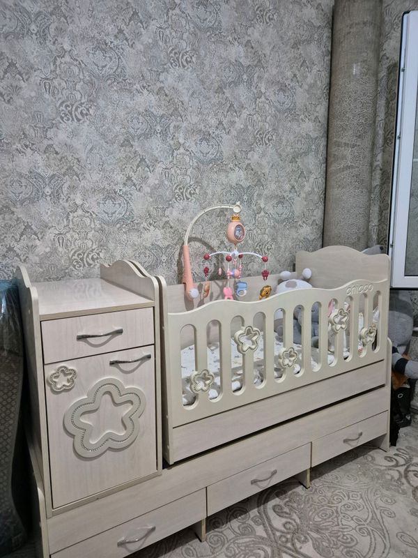 детская кровать с люлькой детская кровать с люлькой