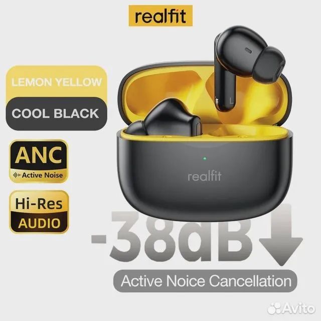 Realfit без проводные наушники