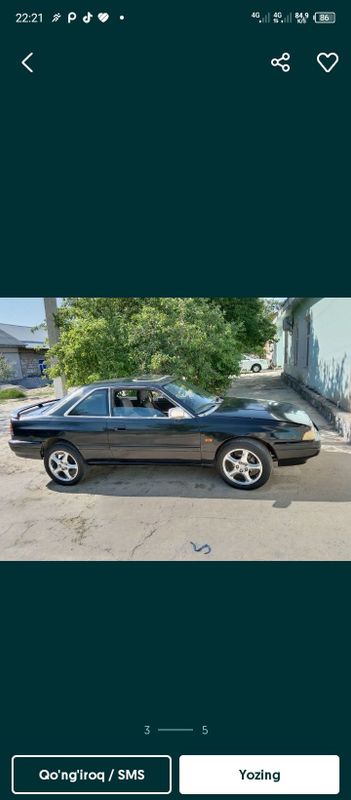 Mazda 626 cupe sotladi