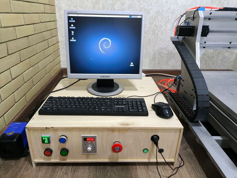 ЧПУ станок, Ровер на Linux CNC.