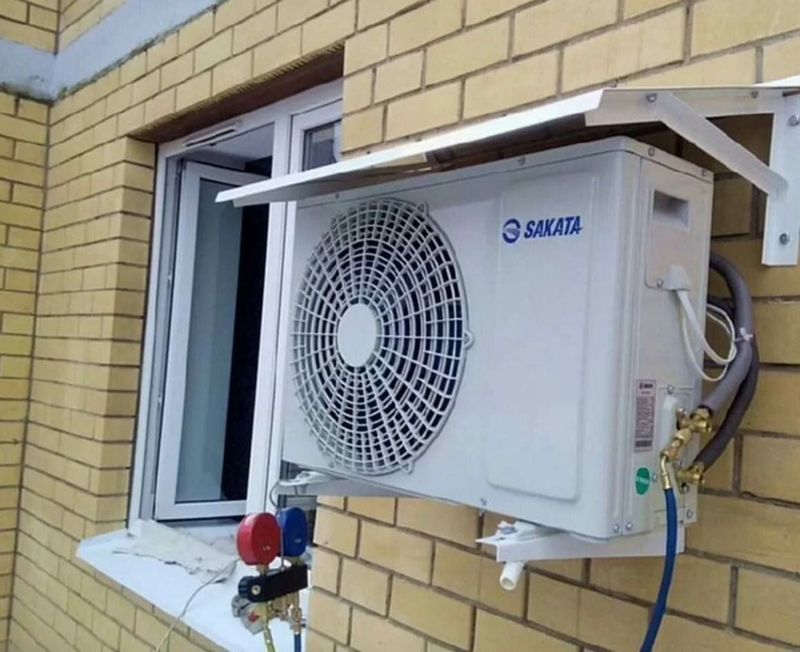 Установка кондиционера Установка кондиционера
