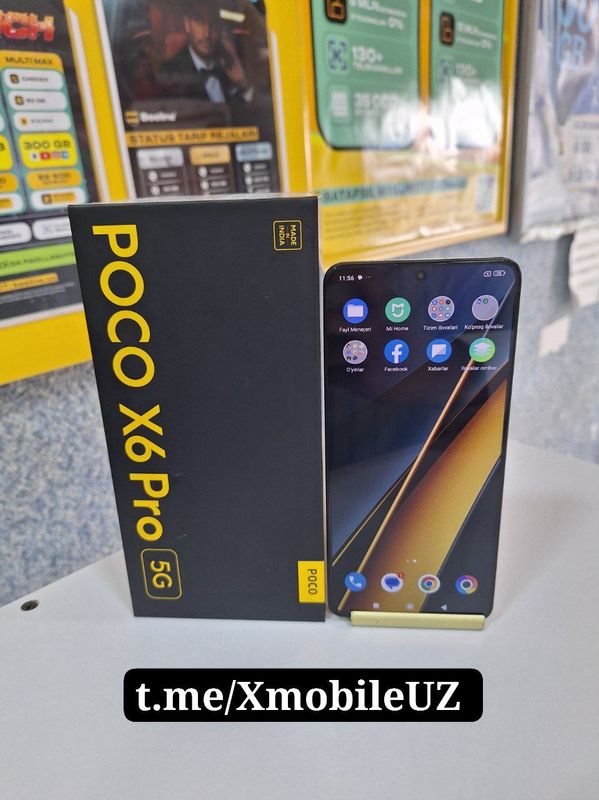 Xiaomi Poco X6 Pro 5G 8+6/256GB Xiaomi Poco X6 Pro 5G 8+6/256GB