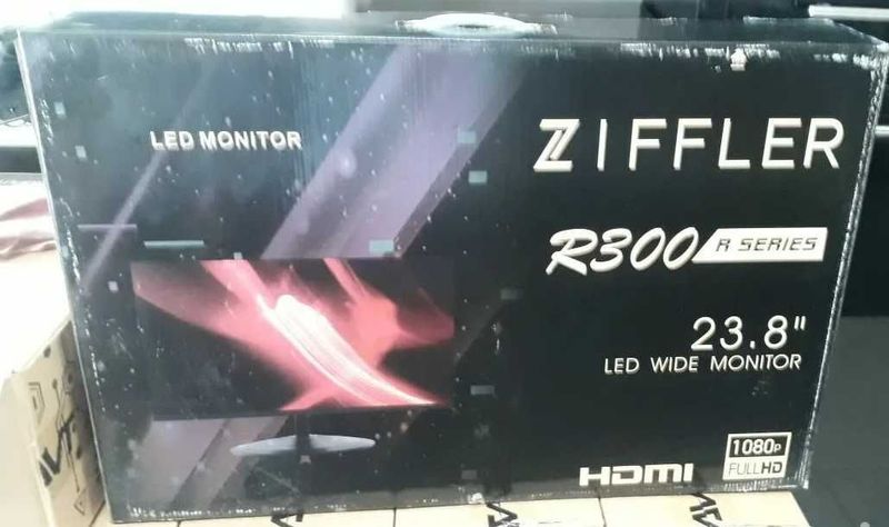 Монитор Ziffler R300 с нерабочей матрицей