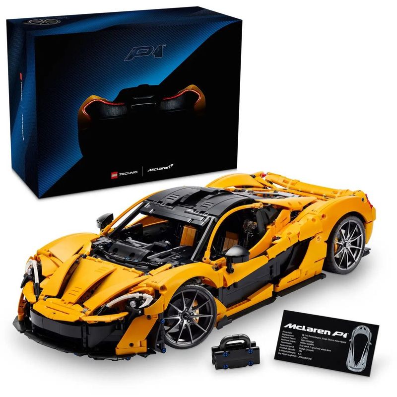 LEGO Technic McLaren P1 – Собери легенду автоспорта!