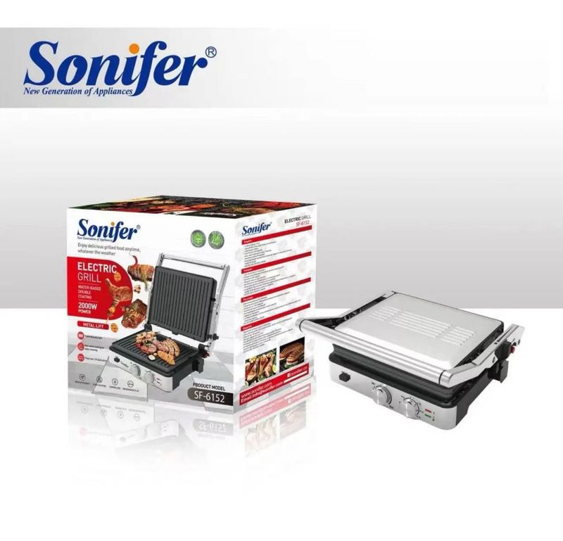 Гриль Sonifer Sf 6152 Гриль Sonifer Sf 6152