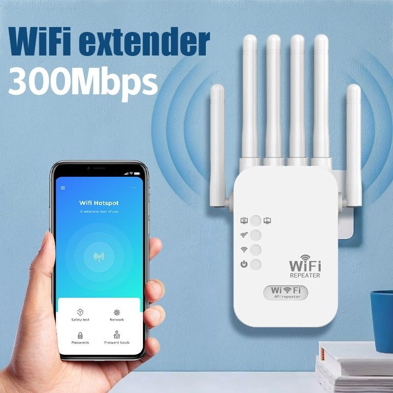 WIFI-Удлинитель WiFi-Усилитель 2,4G