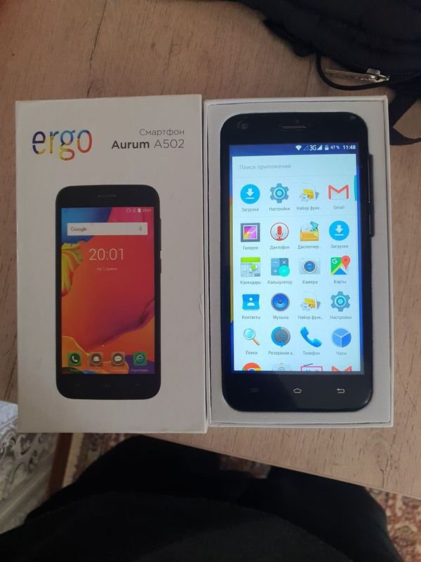 Aurum Ergo A502 2 sim