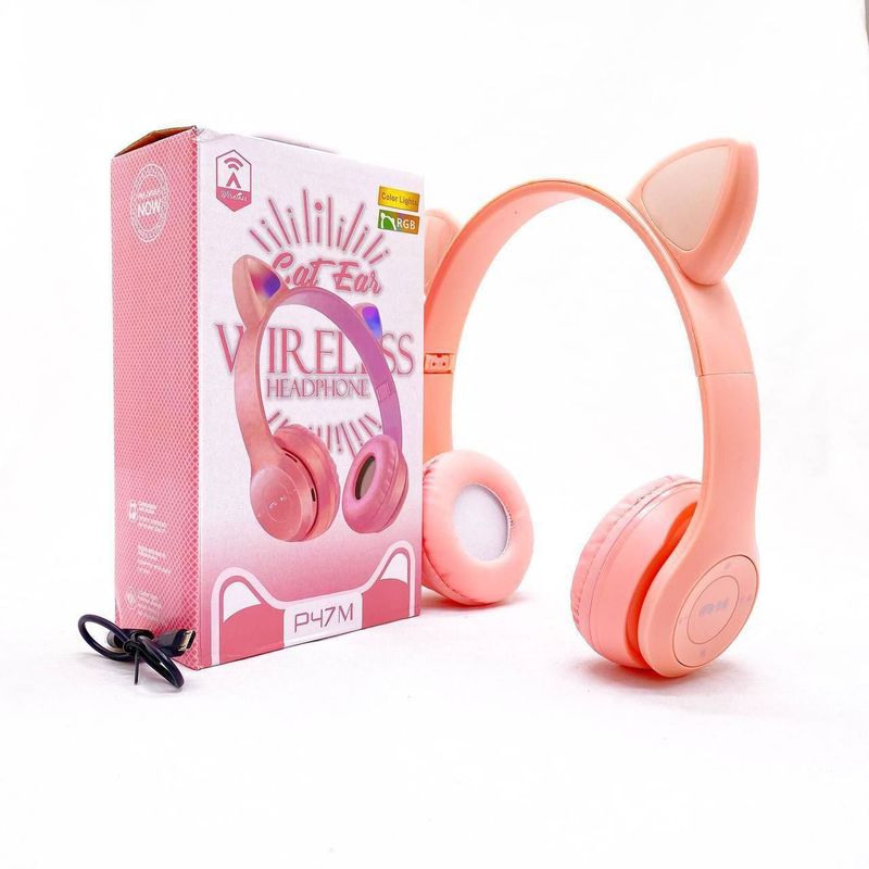 Naushnik Bluetooth P47M Gray/Pink Naushnik Bluetooth P47M Gray/Pink