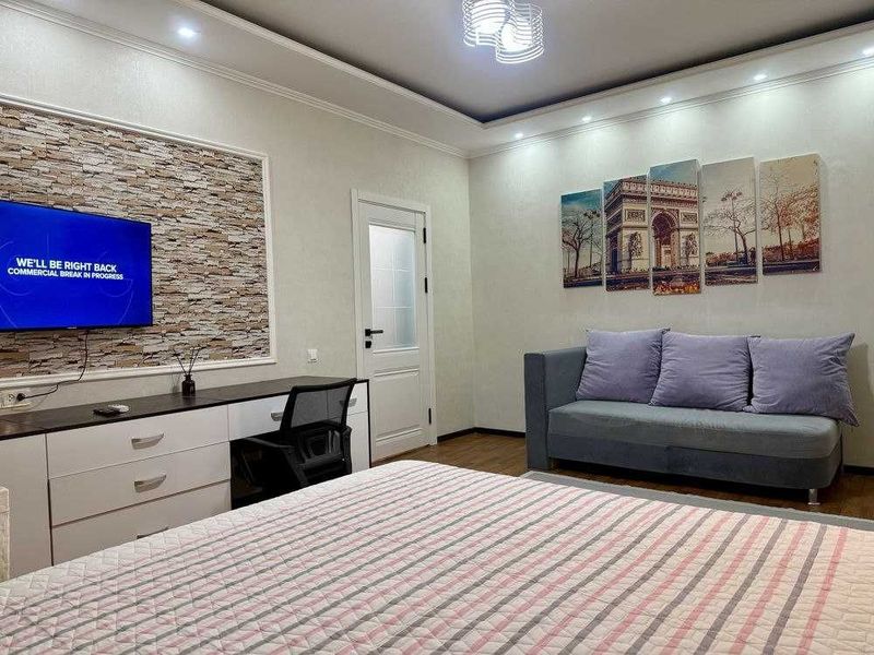 Госпитальный м.Ойбек 1-комн 4/9 40 м² ремонт мебель техника Госпитальный м.Ойбек 1-комн 4/9 40 м² ремонт мебель техника