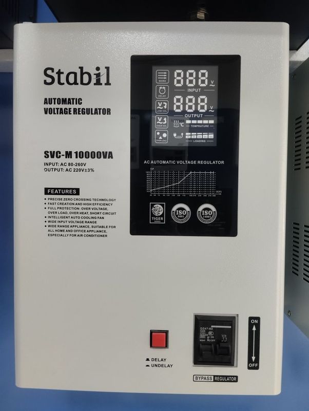 Stabilizator Stabil SVC 10-kva 80v-260v Stabilizator Stabil SVC 10-kva 80v-260v