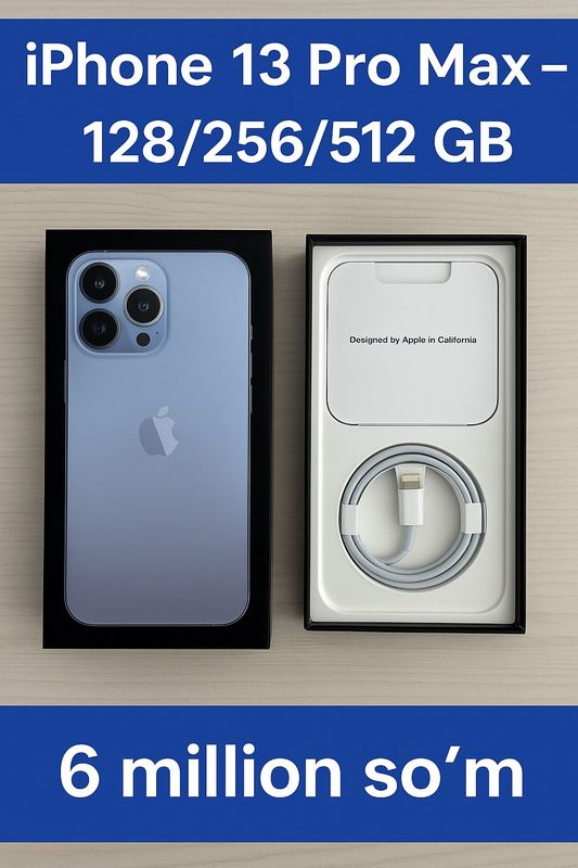 Iphone 13 pro max 256 talik holati zur Iphone 13 pro max 256 talik holati zur