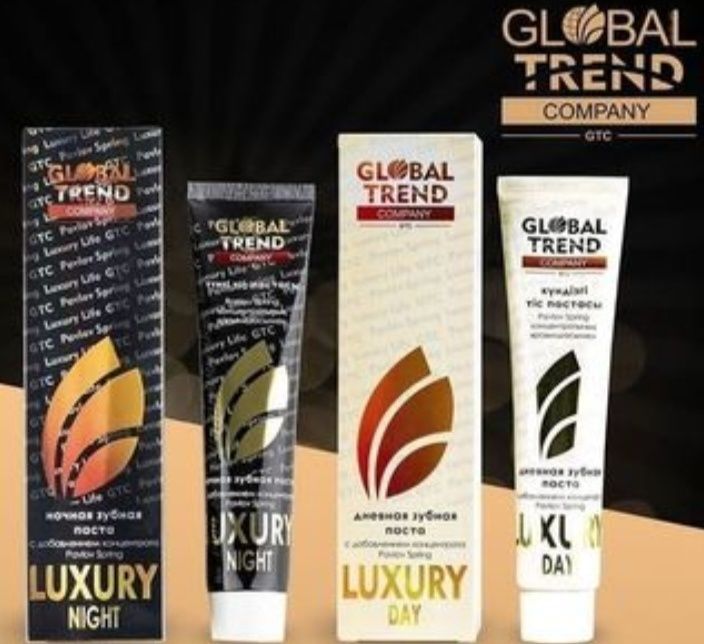 GLOBAL TREND LUXURY DAY Tish pastasi зубная паста GLOBAL TREND LUXURY DAY Tish pastasi зубная паста