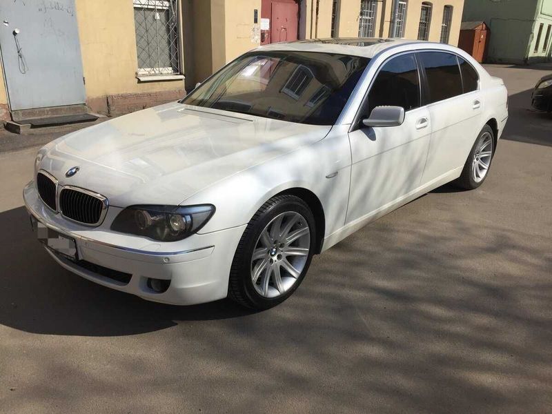 Bmw 760i e66 2003 года белый. Двиг.n62 b44 Bmw 760i e66 2003 года белый. Двиг.n62 b44