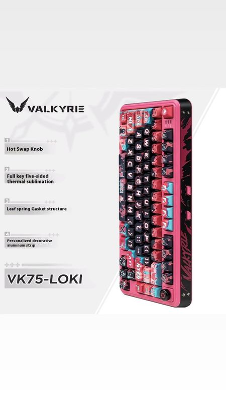 NEW Клавиатура VALKYRIE VK75 Loki NEW Клавиатура VALKYRIE VK75 Loki