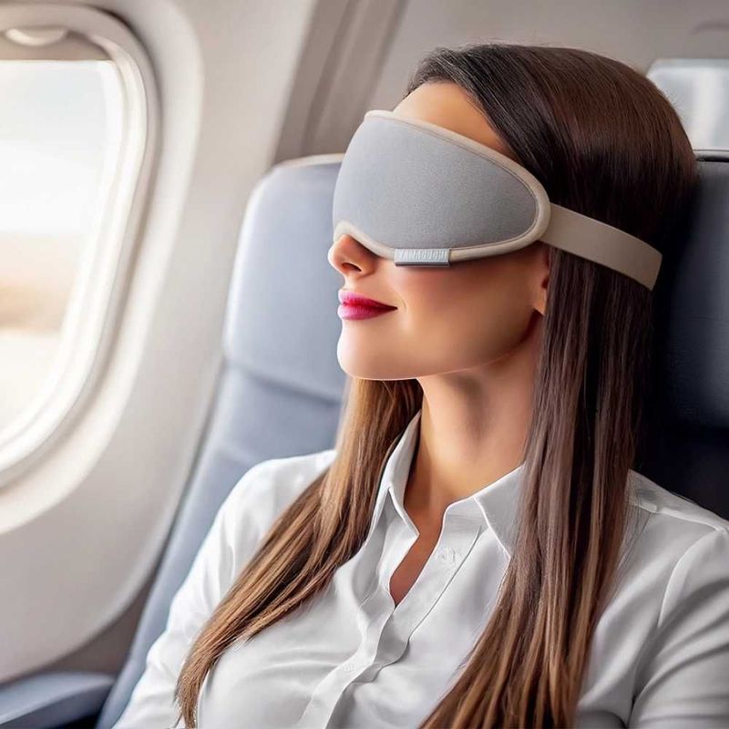 Массажная маска для глаз Yamaguchi eye mask расслабляет глазные мышцы