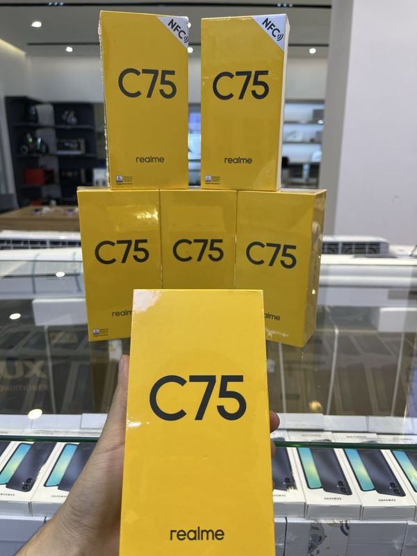 Realme C75 8/128 8/256 145$ Aksiya narxida Ulgurib qoling. Realme C75 8/128 8/256 145$ Aksiya narxida Ulgurib qoling.