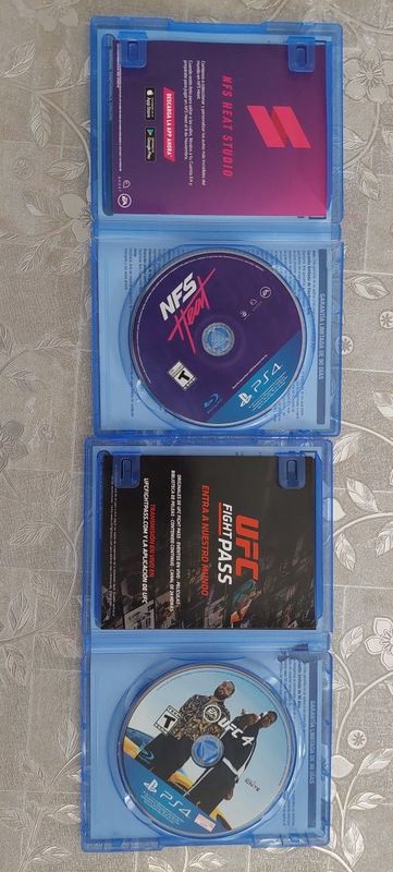 Цена за 2 диска 550.000 Ufc 4, NFS hae.t