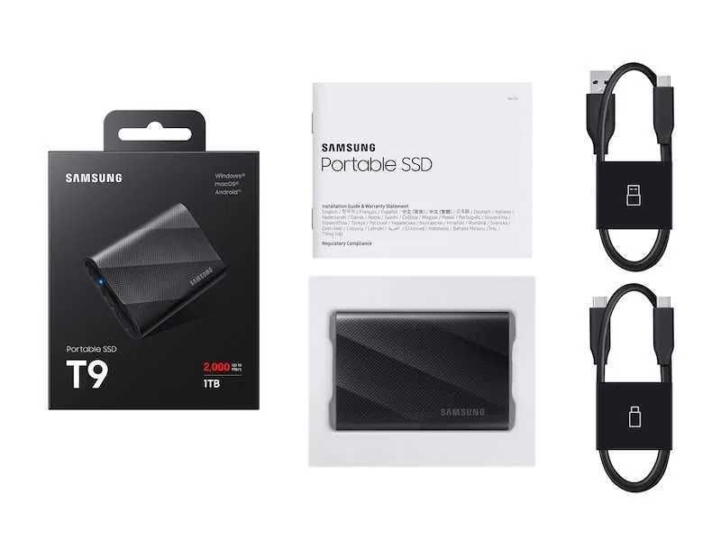 2000 ГБ Внешний SSD Samsung T9 2000 ГБ Внешний SSD Samsung T9