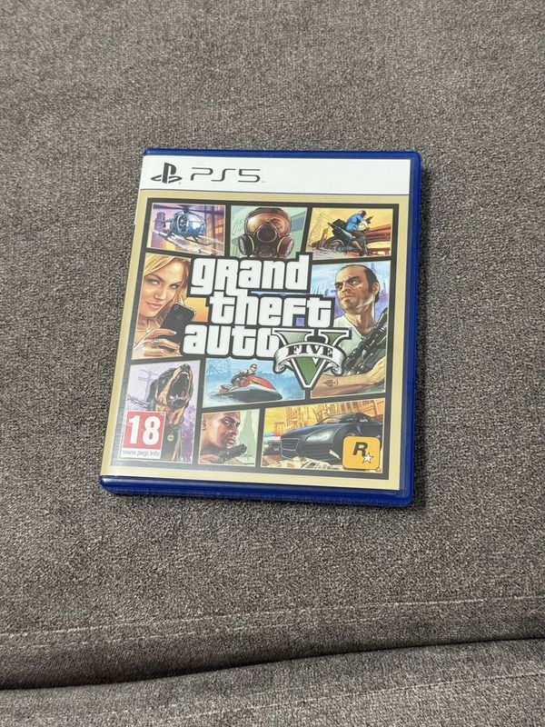 PS5 GTA 5 как новый