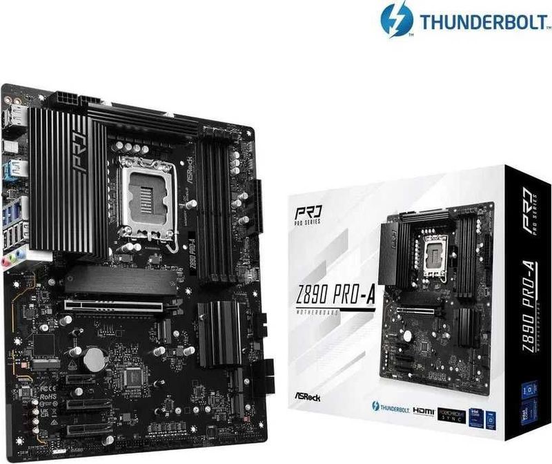 Материнская плата ASRock Z890 Pro-A Материнская плата ASRock Z890 Pro-A