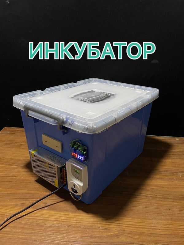 Инкубатор новый для куринных яиц 60штук