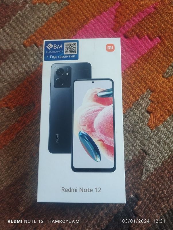 Redmi not 12 4/128