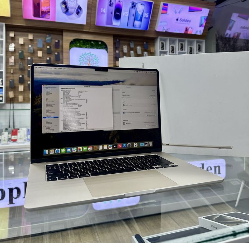 Macbook Air M2 15inch 8/256 идеал 10/10