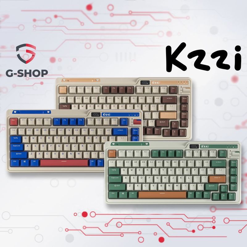 Механическая беспроводная клавиатура Royal Kludge KZZI K75 Pro RGB RU Механическая беспроводная клавиатура Royal Kludge KZZI K75 Pro RGB RU