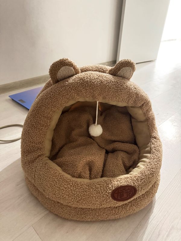 Домик для кота мягкий Домик для кота мягкий