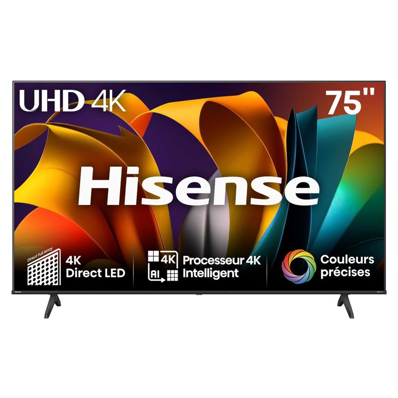 Телевизор Hisense 75* 4K UHD Smart Tv по Акции + прошивка + доставка!