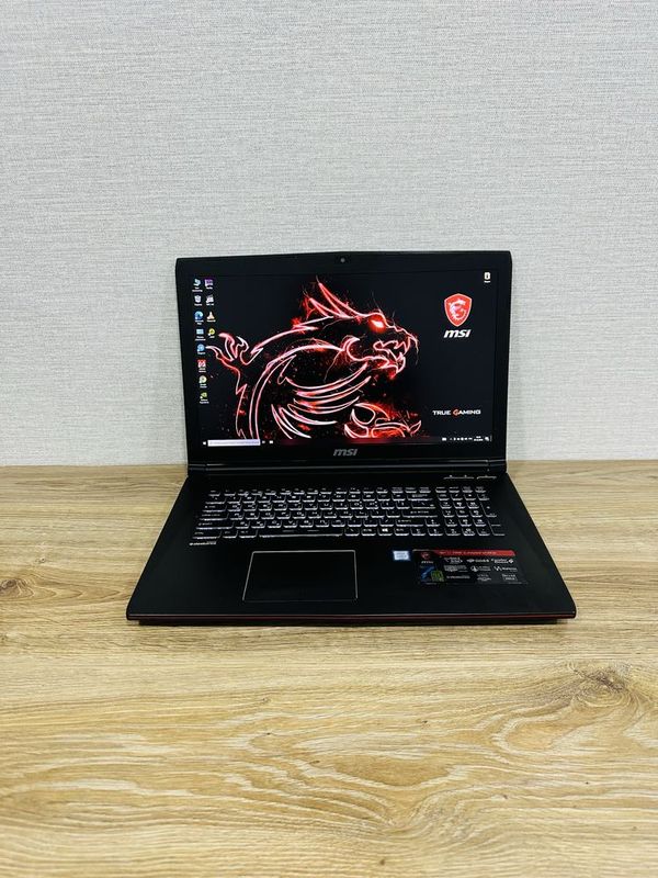 MSI Core i7-8 Ядерный GTX1050Ti Мощный, Игровой с Большим 17 экраном MSI Core i7-8 Ядерный GTX1050Ti Мощный, Игровой с Большим 17 экраном