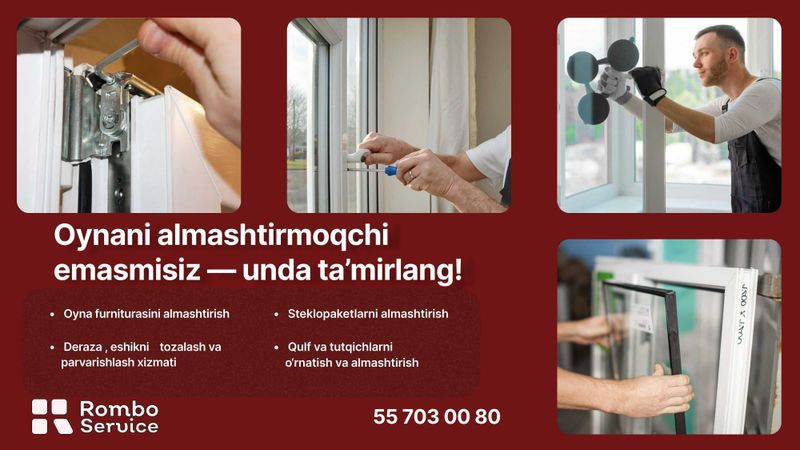 Akfa tamirlash / Remont akfa / Rom tamirlash