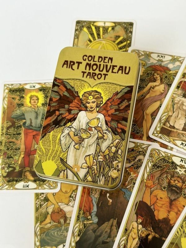 Золотое Таро Арт-Нуво (Golden Art Nouveau Tarot)