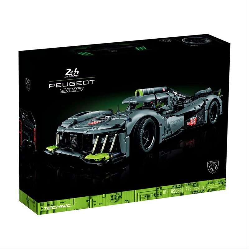 Конструктор Lego Peugeot 9X8 Hypercar | 1775 деталей | Гиперкар Конструктор Lego Peugeot 9X8 Hypercar | 1775 деталей | Гиперкар