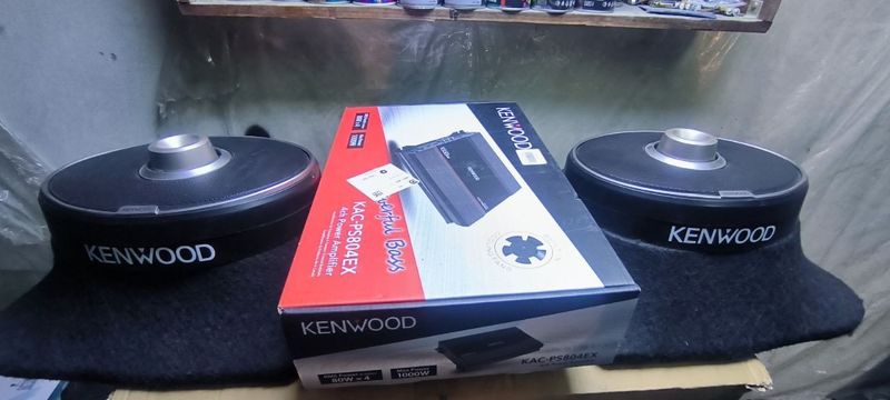 Продаются Колонки Kenwood с усилком