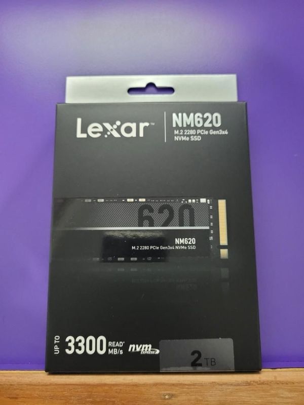 Lexar 620 2TB M2 SSD NVME Lexar 620 2TB M2 SSD NVME