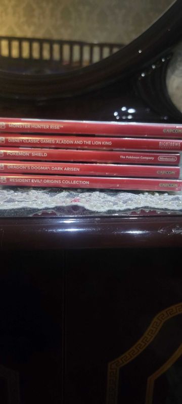 Nintendo Switch disklari 5 ta Nintendo Switch disklari 5 ta