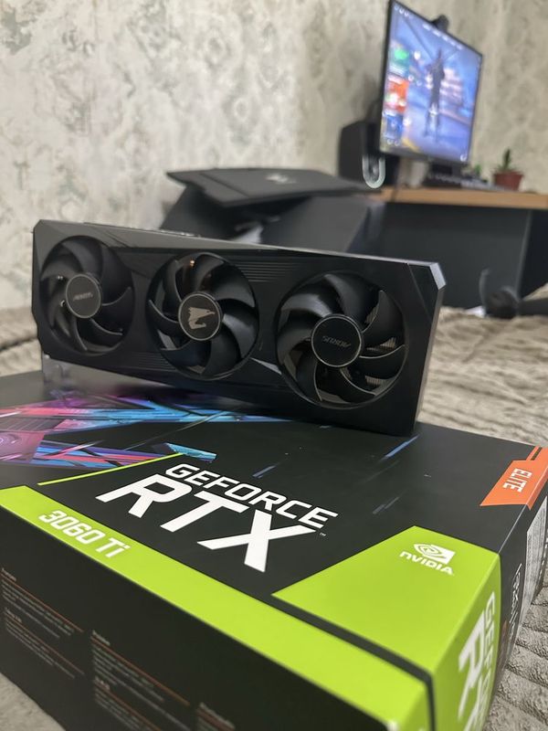 Видио карта 3060ti geforce rtx aurus