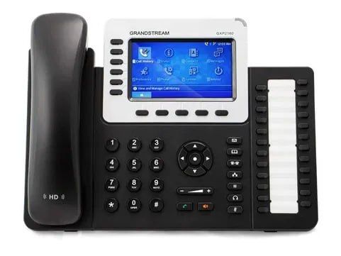 IP-телефон Grandstream GXP2160 — Премиальный с топовыми функциями IP-телефон Grandstream GXP2160 — Премиальный с топовыми функциями