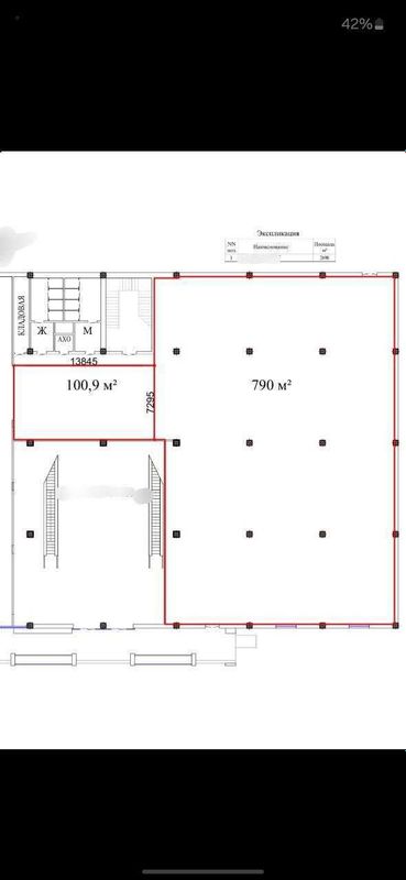 Аренда нежилое 900м² 1-линия ул.Янги Сергели Ор-р:Рынок Сергели (ХМЕ)