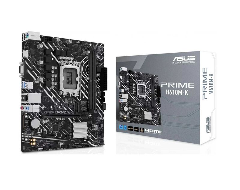 ! Материнская плата MB ASUS PRIME H610M-K ARGB D5 | Цена с НДС ! Материнская плата MB ASUS PRIME H610M-K ARGB D5 | Цена с НДС