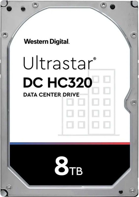 Western Digital Ultrastar HDD SAS 8 TB New в количестве Western Digital Ultrastar HDD SAS 8 TB New в количестве
